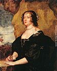 Sir Antony Van Dyck Famous Paintings - Diana Cecil, Countess of Oxford